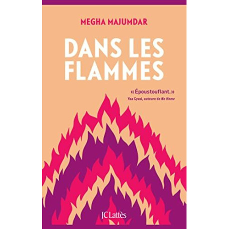 Dans les flammes