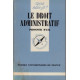 Le droit administratif