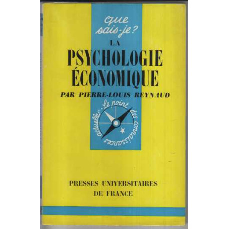 La psychologie economique