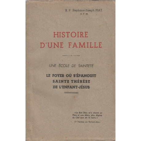 Histoire d'une famille