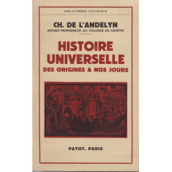 Histoire universelle des origines a nos jours