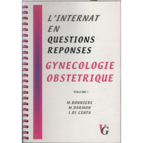 GYNECOLOGIE OBSTETRIQUE