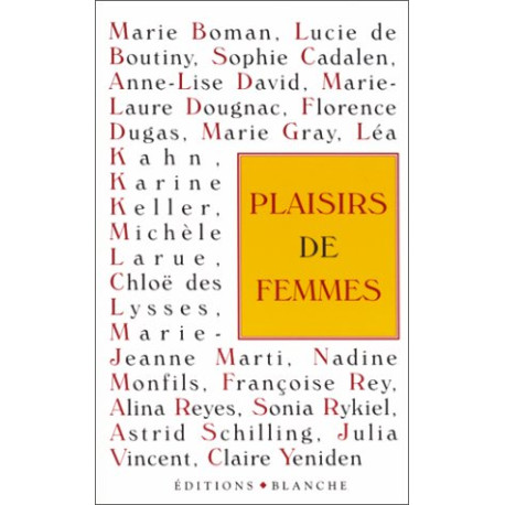 Plaisirs de femmes