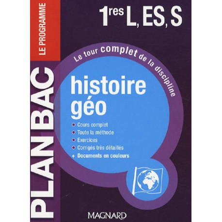 Histoire géo 1e L ES S