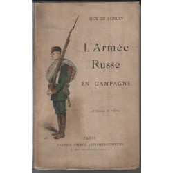 L'armee russe en campagne