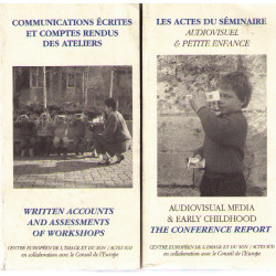 Audiovisuel et petite enfance 2 volumes