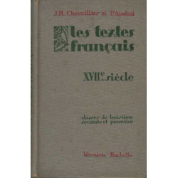 Les textes francais xvii siecle classes de troisieme seconde et...