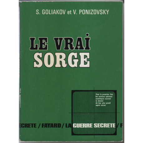 Le vrai Sorge