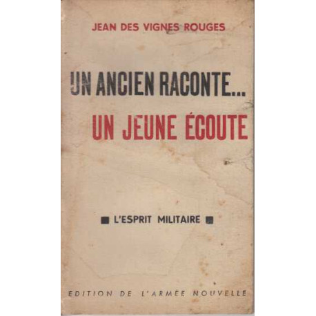 Un ancien raconte...un jeune ecoute