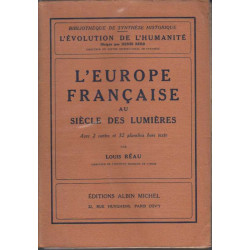 L'europe française au siecle des lumieres