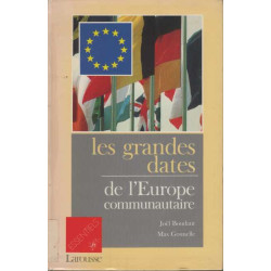 Les grandes dates de l'europe communautaire