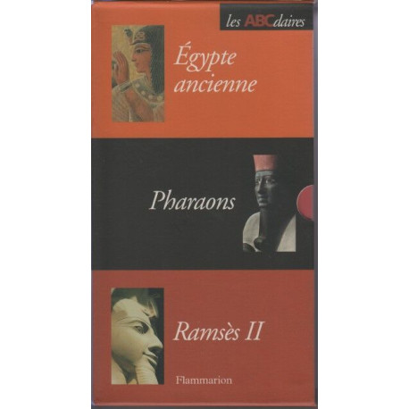 Coffret ABCdaires en 3 volumes : L'Egypte ancienne, Les Pharaons,...