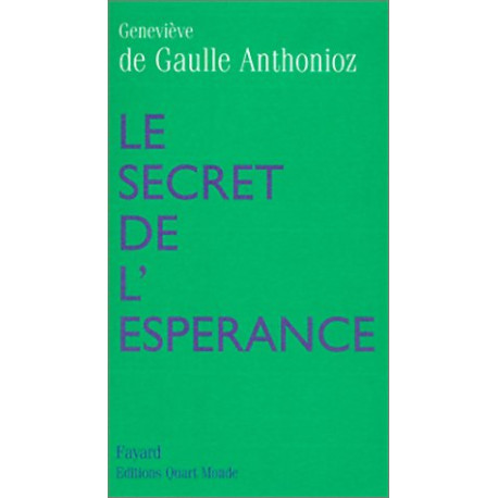 Le Secret de l'espérance