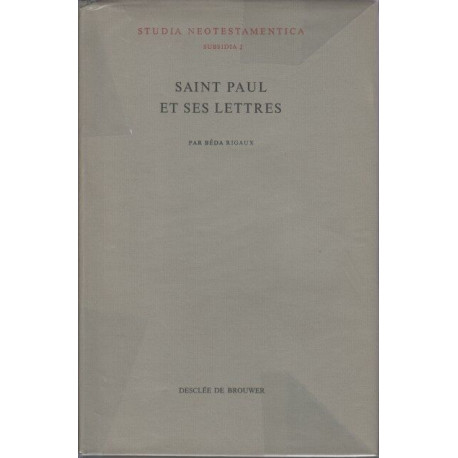 Saint Paul et ses lettres