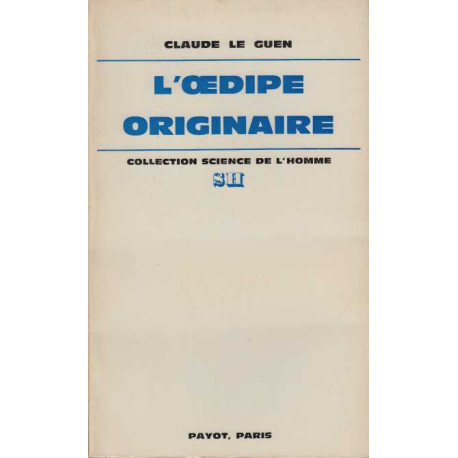 L'oedipe originaire