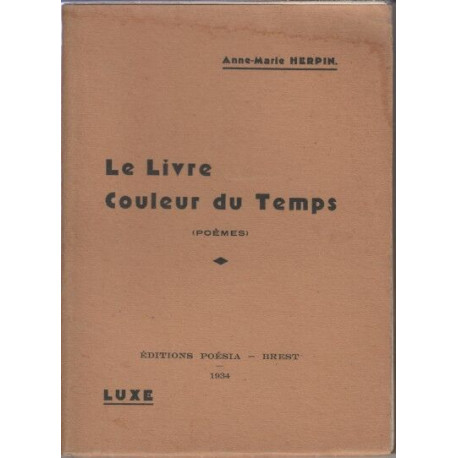 Le livre couleur du temps