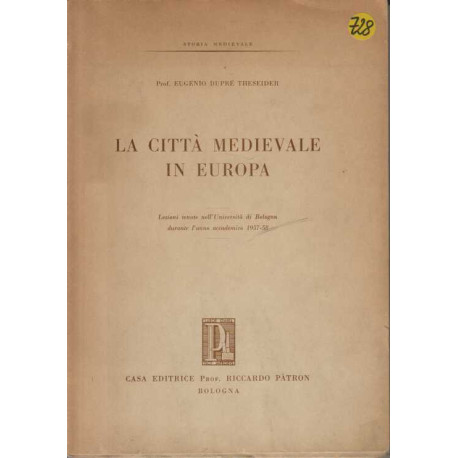 La citta medievale in europa