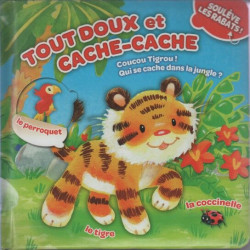 Tout doux et cache-cache Coucou Tigrou ! Qui se cache dans la jungle