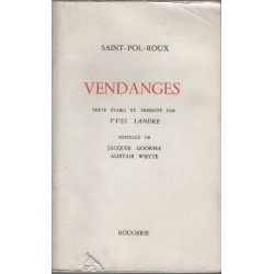 VENDANGES