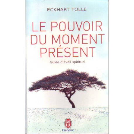 LE POUVOIR DU MOMENT PRESENT.GUIDE DE L'EVEIL SPIRITUEL