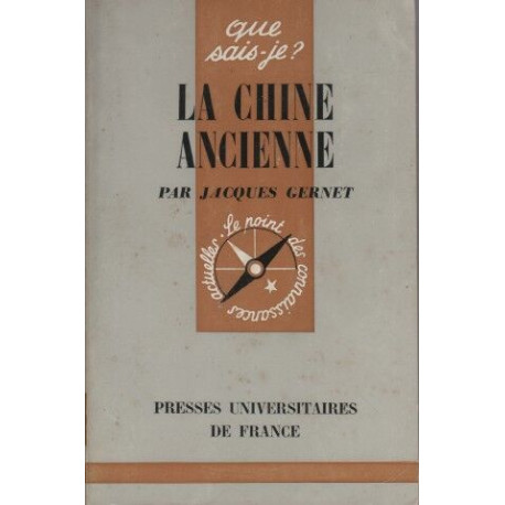 La chine ancienne